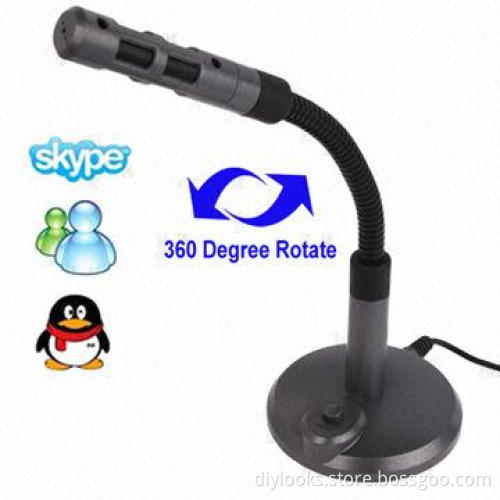 3.5mm Professional 360 Degree Arbitrary Rotation Dynamic Multimedia Microphone